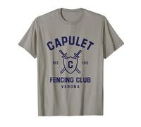 Capulet Fencing Club Romeo and Juliet Funny Book Lover Camiseta