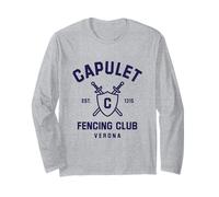 Capulet Fencing Club Romeo and Juliet Funny Book Lover Manga Larga