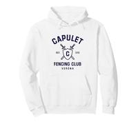Capulet Fencing Club Romeo and Juliet Funny Book Lover Sudadera con Capucha