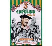CAPULINA VOL. 3 (3 PELICULAS) 1.-LOS DESENFRENADOS 1960 & 2.-EL DOLOR DE PAGAR LA RENTA 1960 & 3.- LA ODALISCA NO. 13 1958 [NTSC/Region 1 and 4 dvd. Import - Latin America].