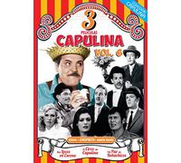 CAPULINA VOL.6 (3 PELICULAS) 1.-DOS LOCOS EN ESCENA 1960 & 2.-EL CIRCO DE CAPULINA 1977 & 3.- UN PAR DE ROBACHICOS 1967[NTSC/Region 1 and 4 dvd. Import - Latin America]