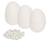 Capullos de seda livianos, espinillas pequeñas que hacen que la piel luzca brillante 50PCS Capullos de gusano de seda Exfoliantes bolas de gusano de seda para la piel