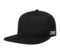 CapUniverse Gorra Stage Hombre - Plana de béisbol Snapback Cap Snapback, con Visera, Forro Verano Primavera/Verano - Talla única Negro