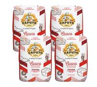 Caputo Cuoco - Harina Italiana Tipo “00”, Para Pizza Napolitana de Larga Fermentación - Distribuido por Laborawi (4kg)