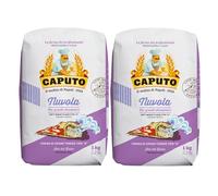 Caputo Nuvola 1 kg - Harina de Trigo Tipo 0 Italiana para Pizza Napolitana y Masas de Alta Hidratación - Molino Caputo - Pack Laborawi (x2)