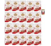 Caputo Pizzeria "00" harina de trigo suave, harina ideal para masa madre bien hidratada, ligera y perfecta, harina para la clásica pizza napolitana, 20 x 1 kg + polpa italiana gourmet 400 g