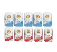 Caputo, Selection Pack - 5 x Classica 1kg / 5 x Pizzeria 1kg - (Total 10 bolsas)