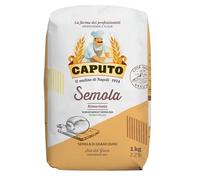 Caputo Semola Rimacinata 1 kg - Harina de Sémola de Trigo Duro Italiana para Pasta Fresca, Pizza y Pan - Molida Fina Tradicional - Pack Laborawi (x1)