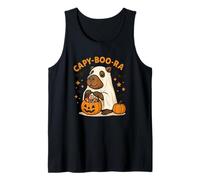 Capy-Boo-Ra Funny Ghost Capybara Halloween Costume Camiseta sin Mangas