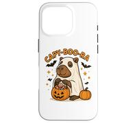 Capy-Boo-Ra Funny Ghost Capybara Halloween Costume Carcasa para iPhone 16 Pro