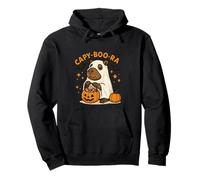 Capy-Boo-Ra Funny Ghost Capybara Halloween Costume Sudadera con Capucha