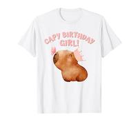 CAPY CUMPLEAÑOS NIÑA Princesa, Cute Capybara Camiseta