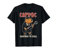 CAPY/DC Highway To Chill - Funny Capybara Rock Camiseta