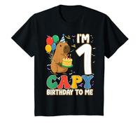 Capy de 1 año de Edad cumpleaños para mí 1er cumpleaños Capybara Camiseta