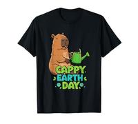 Capy Earth Day Capybara Earth Day Cute Rodent Women Men Camiseta
