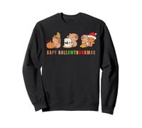 Capy Hallowthankmas Capybaras Halloween Thanksgiving Xmas Sudadera