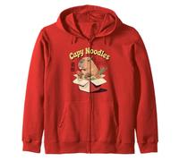 Capy Noodles Funny Capybara Ramen Comida para llevar Sudadera con Capucha