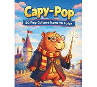 Capy-Pop: 50 Pop Culture Icons to Color: Funny Rodent Versions of Your Favorite Movie and Comic Heroes (Capy-Collection)