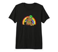 Capy Saint Patricks Day St Paddy's Green Shamrock Capybara Camiseta Premium