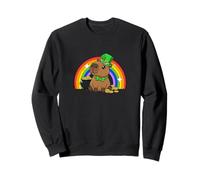 Capy Saint Patricks Day St Paddy's Green Shamrock Capybara Sudadera