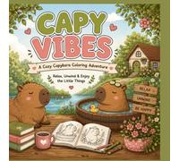 Capy Vibes: A Cozy Capybara Coloring Adventure