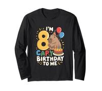 Capybara 8th Birthday Party Animal Celebration Kids Theme Manga Larga