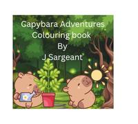 Capybara Adventures Colouring book