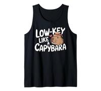 Capybara amante divertido roedor vida silvestre Animal Capy Camiseta sin Mangas
