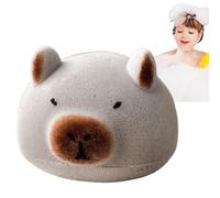 Capybara Bath Sponge, Soft Shower Body Scrubber, Adorable Bathing Sponge for Women, Men, Boys, and Girls, Multi-Purpose Capybara Ball for Washing Face, Dishwashing, Cleaning