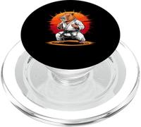 Capybara Black Belt Taekwondo Karate Martial Artist PopSockets PopGrip para MagSafe