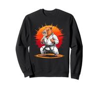 Capybara Black Belt Taekwondo Karate Martial Artist Sudadera
