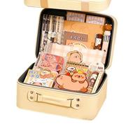 Capybara Bleistiftbeutel | Niedliche, Lustige Stifthalter Mit Großem Fassungsvermögen | Federmäppchen Für Mädchen - Für Marker, Tagebücher, Make-up, Radiergummis, Lineale, Notizblöcke, Reisen, Büros,