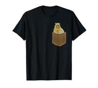 Capybara Camisa Capy en Bolsillo Hombres Mujeres Niños Capybara Lover Camiseta