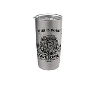 Capybara Camping Así es como se ve impresionante Vaso térmico de acero inoxidable de doble pared