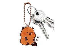 Capybara Capybara, llavero acrílico Capybara | Decoración del bolso de Capybara,Llavero lindo, decoración de la mochila, multifuncional, decoración del hogar para, amigos, Mérito, Se référer au