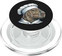 Capybara Chef Cocina Gráfico De Dibujos PopSockets PopGrip para MagSafe