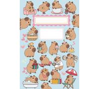 Capybara Cloud Days: Baby Blue Pastel Notebook for Journaling, Sketching, and Chill Notes: Cute Kawaii Capybara Journal with Matte Softcover and 120 ... Animal Fans, and Dreamy Reflections