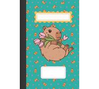 Capybara Coastline Notes - Sea Green Pastel Journal for Chill Writing & Ocean-Inspired Doodles: Cute Animal Notebook with Matte Cover and 120 Lined Pages for Students, Creatives, and Beachy Vibes