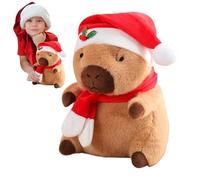 Capybara - Cojín y almohada animal para silla - Juguetes Capybara Suave para abrazos - para novias familia niños casa sofá dormitorio Halloween Navidad Acción de Gracias Cumpleaños