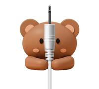 Capybara Cord Grippers, Desktop Tidy Supplies, Adhesive Management Gear, Novelty Animal Shape, Use Clamping Device, Nightstand Tech Essential, Organized Space for Charging Moments