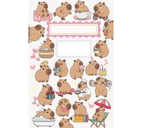 Capybara Cozy Cream: Pastel Notebook for Journaling, Writing, and Everyday Joy: Cute Kawaii Capybara Journal with Matte Softcover and 120 Lined Pages ... Animal Fans, and Thoughtful Reflection