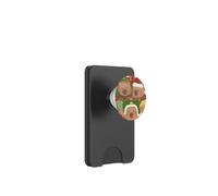 Capybara Cute Kawaii Capybaras Invierno Navidad Acuarela PopSockets PopWallet para MagSafe