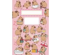 Capybara Cute Vibes: Pink Pastel Notebook for Journaling, Doodles, and Daily Notes: Adorable Kawaii Capybara Journal with Matte Softcover and 120 ... Animal Lovers, and Everyday Creativity