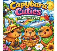 Capybara Cuties Coloring Book