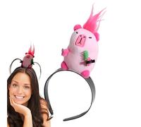 Capybara - Diadema de spa y lavado facial, bandas para el pelo con temática de animales, accesorio para lavar la cara, bonito aro de pelo de animales, muñeca de peluche