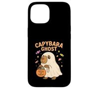 Capybara Disfraz de Fantasma de Halloween para fanáticos de Animales Lindos Carcasa para iPhone 15