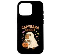 Capybara Disfraz de Fantasma de Halloween para fanáticos de Animales Lindos Carcasa para iPhone 16 Pro
