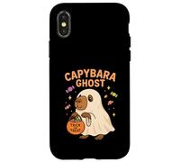 Capybara Disfraz de Fantasma de Halloween para fanáticos de Animales Lindos Carcasa para iPhone X/XS