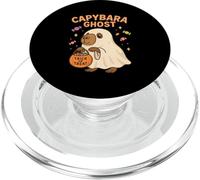 Capybara Disfraz de Fantasma de Halloween para fanáticos de Animales Lindos PopSockets PopGrip para MagSafe