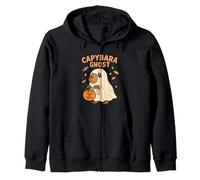 Capybara Disfraz de Fantasma de Halloween para fanáticos de Animales Lindos Sudadera con Capucha